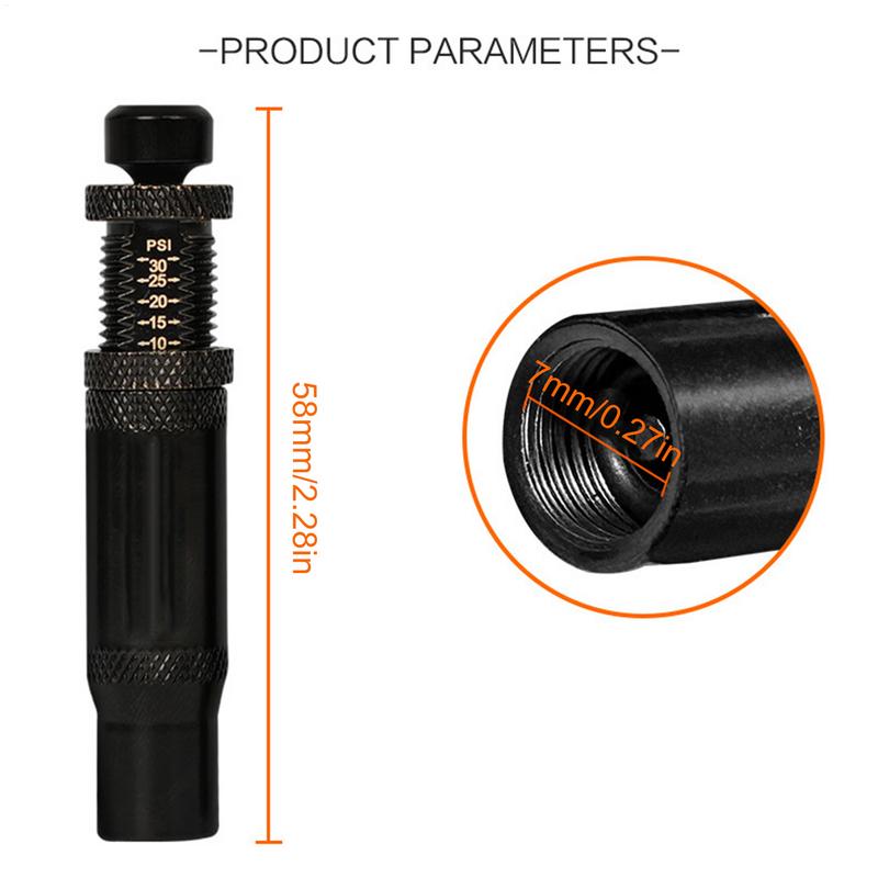 Air Down Tire Deflators Adjustable Tire Air Deflators 4 Pieces Auto-Stop 4x4 Spin-on Tire Inflator Tool 10-30 PSI Rapid