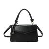 Fashionable Pu Handheld Square Bag For Women In Trendy Black White Khaki Brown Colors