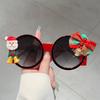 New DIY Christmas Limited Sunglasses Oversize Round Personalized Party Shades Funny Cute Cartoon Decor Sun Glasses