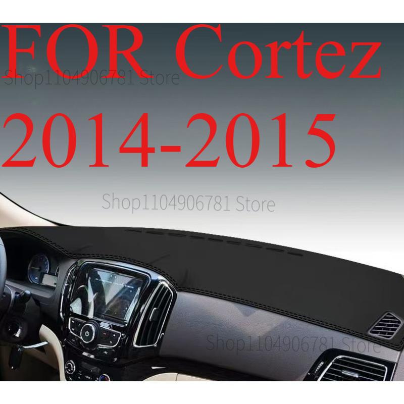 FOR Cortez 2014-2015 Car Dash Mat Dashmat Dashboard  Cover Sun Shade Dash Board Cover Carpet  Accessories