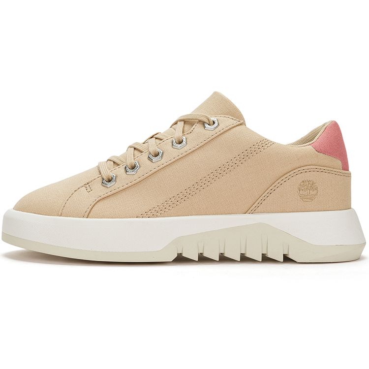 Timberland Supaway Canvas Oxford Light Taupe Pink Women A5P4WW 37