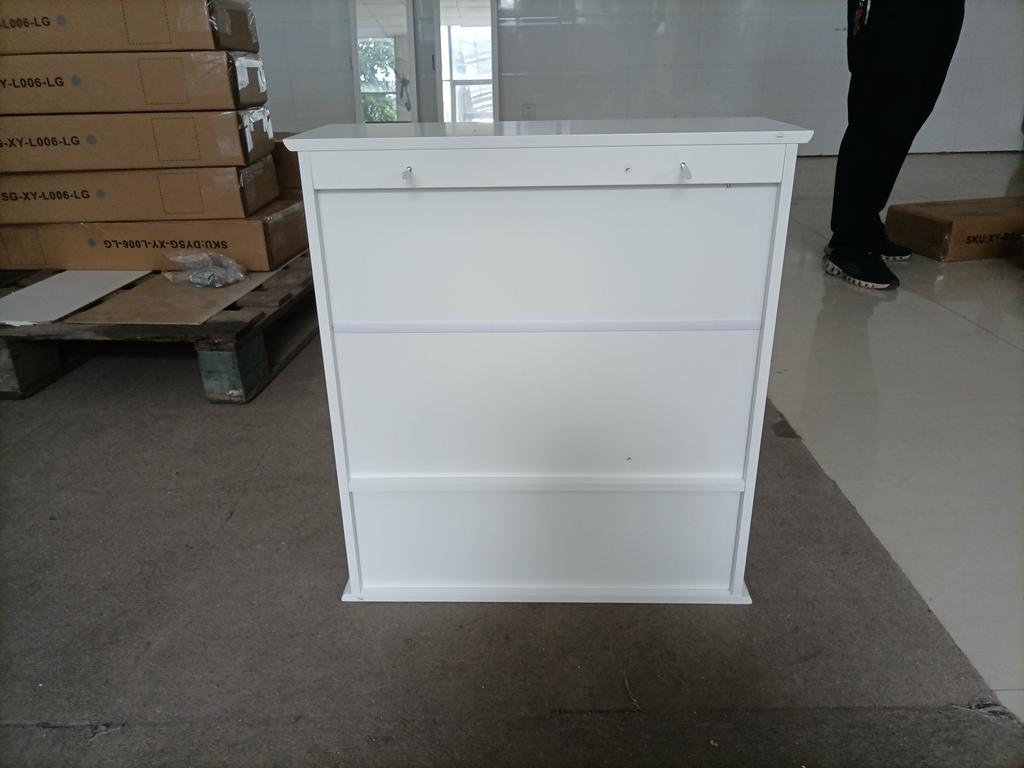 Bathroom Cabinet with Mirror, White Medicine Cabinet with Adjustable Shelf, Toilet Cabinet in Laundry Room and Kitchen