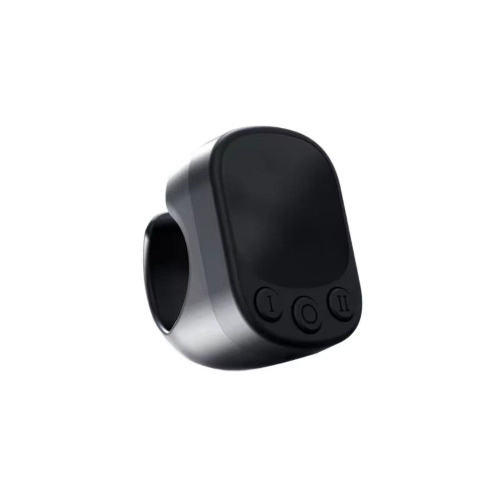 Auto Screen Clicker Bluetooth Ring Remote Continuous Clicker Music Playback Control Wearable Controller Scrolling Function чёрный