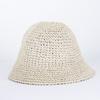 Style Versatile Hat Straw Woven Four Solid Color Comfortable Hats Fisherman