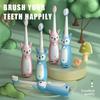Jian Sonic Electric Toothbrush For Children IPX7 Waterproof Whole Body Washable Rechargeable Three Oiginal Brushes