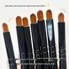 3-Piece Eyeshadow Brush Set: Nylon Brushes Individually Packaged for Beginners