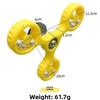 New Rotating Bird Interactive Cockatiel Conure ABS Spinner Wheel Budgie Parrot Parakeet Cage Accessories