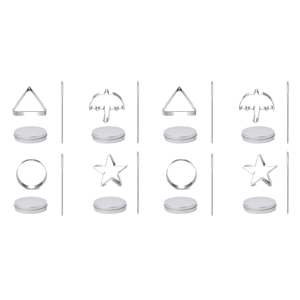 

Корейская игра Сахарное печенье Форма для конфет Форма для печенья Инструменты для выпечки Нержавеющая сталь Формы для пирожных и печенья