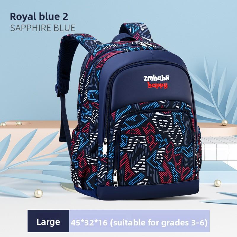 Large Capacity Lightweight Backpack Waterproof Durable Travel School Bag for Kids Boys Girls Grade 1-6 Cartoon Cute Design