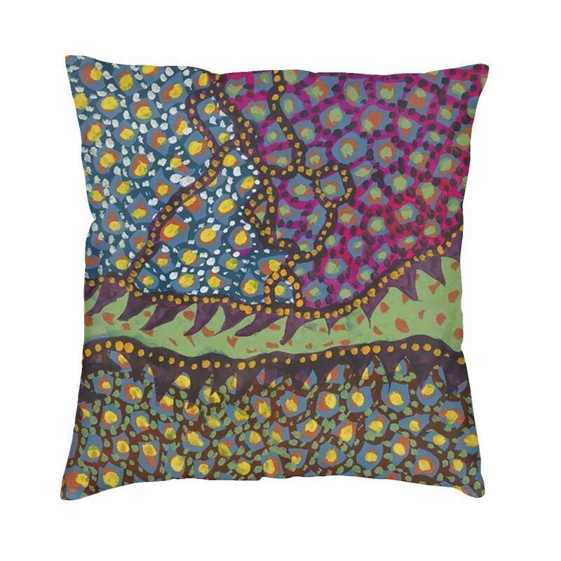 

Абстрактное искусство Yayoi Kusama с рисунком батика, чехлы для подушек 45x45, бархатная наволочка для дивана, автомобильная наволочка, декоративная домашняя наволочка 30x30cm 12x12in