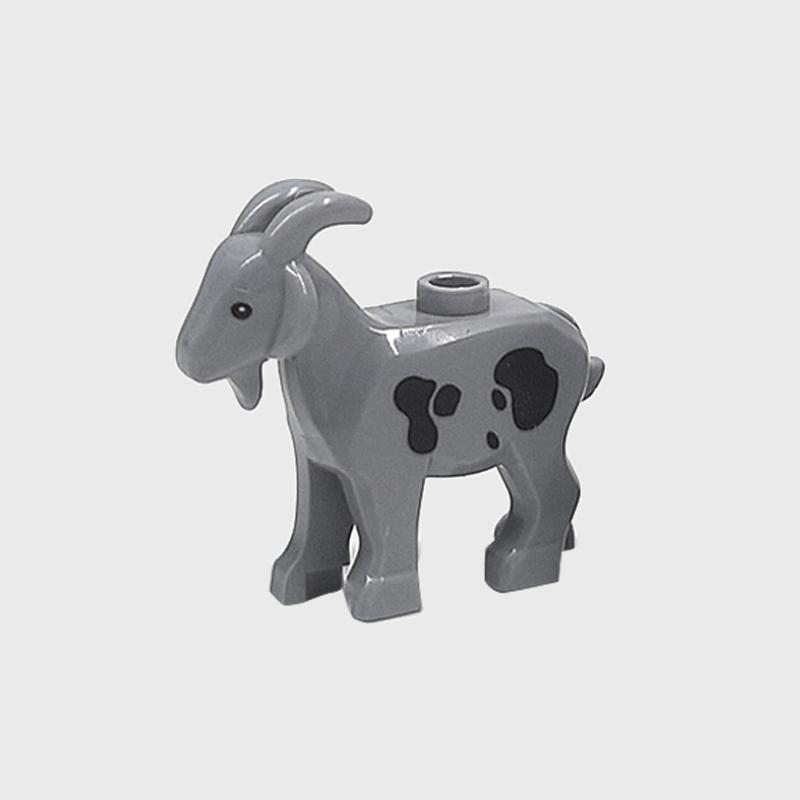 MOC Medieval Castle Orc Soldiers Figures Wolf Chariot Mount Knights King Warrior Elephant Goat Building Blocks Bricks Toys Gifts