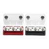 Busbar Power Case DC48V 150A High Current Battery Junction Terminal Block with Cover for Automotive Boat Marine Truck