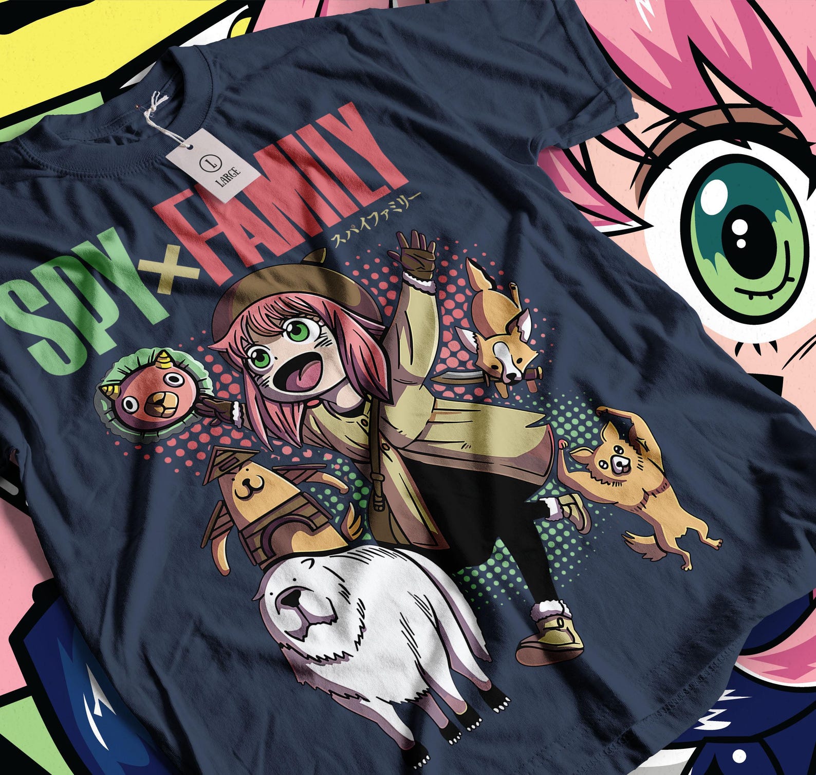 Anime Family T-shirt Unisex, Family Gift, Anime Manga Shirt, Anime Shirt, Graphic Anime Tee, Manga Shirt, Japan 2XL
