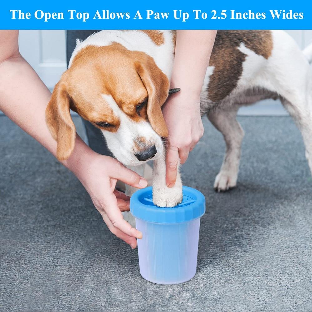 1PCS Dog Paw Cleaner Portable Pet Paw Washer Cup For Small and Medium Breed Dogs