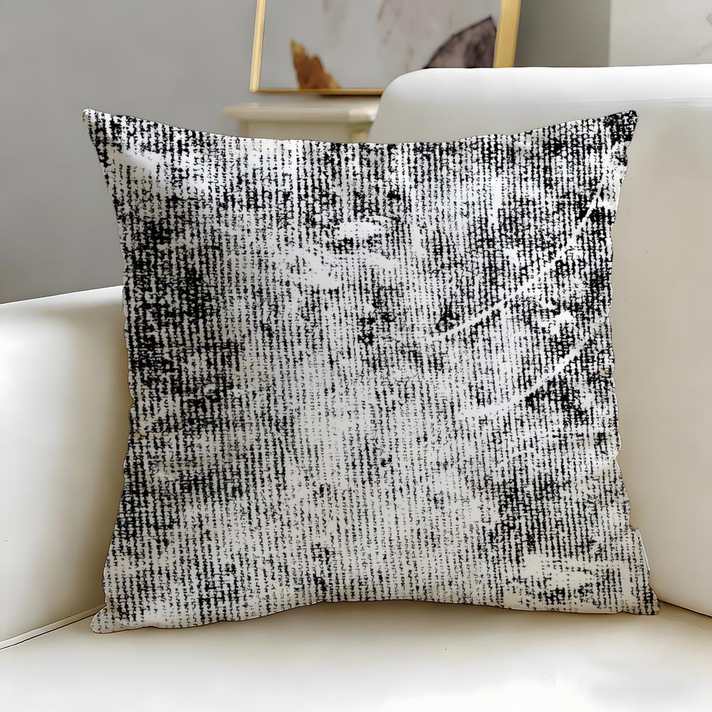 Leopard print pattern Cushion Cover Soft  EasyWash Pillow Case  Versatile for Couch Bed Travel and Office