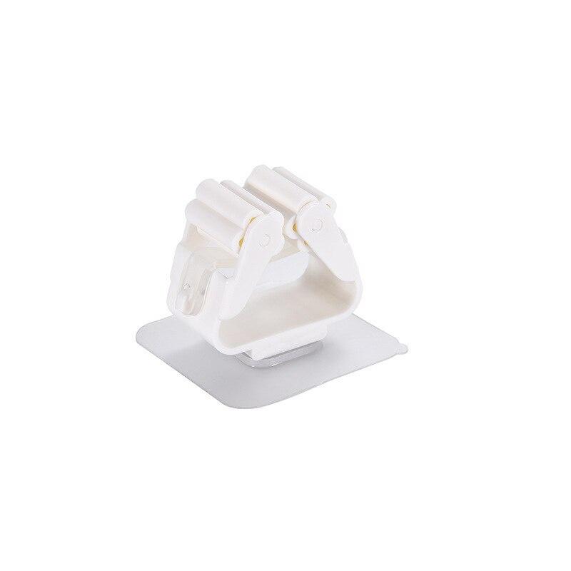 1PC High Quality Home Storage Rack Bathroom Suction Hanging Pipe Hooks Wall Mounted Mop Organizer Holder Brush Broom Hanger