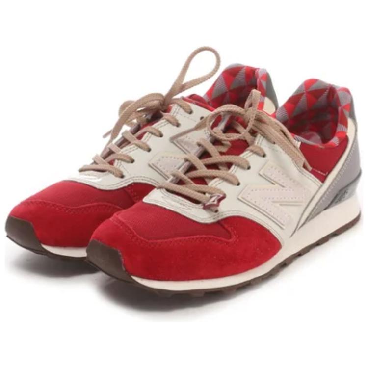 New Balance NB 996 Retro Sports Fabric Leather Synthetic Leather Cushioning Non-Slip Wear-Resistant Low-Top Marathon Running Shoes WR996GL