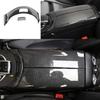For Benz C-Class 2015- Console Armrest Button ABS Carbon Fiber Trim Decor 2X