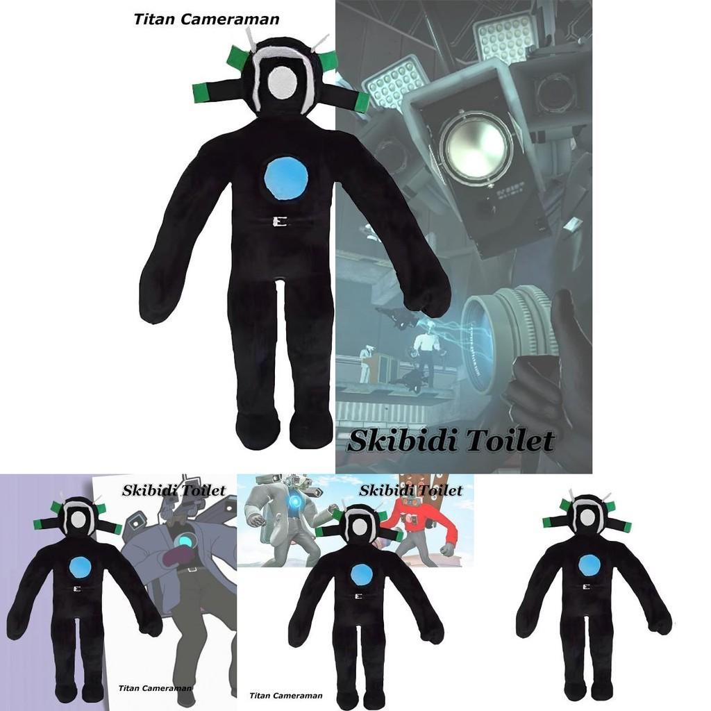 Skibidi Toilet Plush Toy Titan Cameraman Character 30cm/11.81in Soft And Adorable