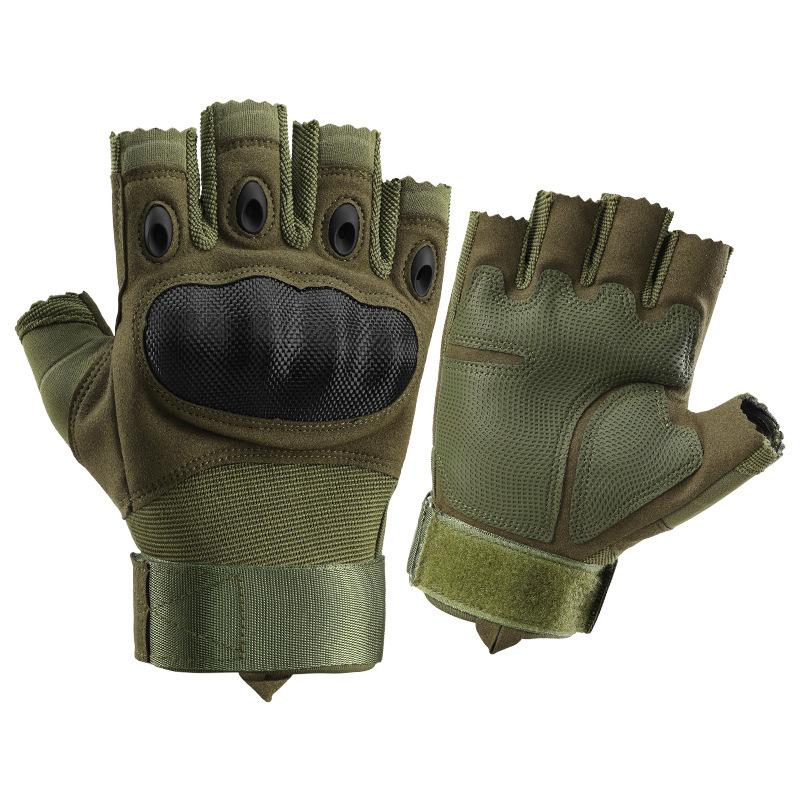All-finger Microfiber Tactical Gloves Anti-impact and Anti-drop Outdoor Shooting Gloves Touchscreen Outdoor Training Gloves