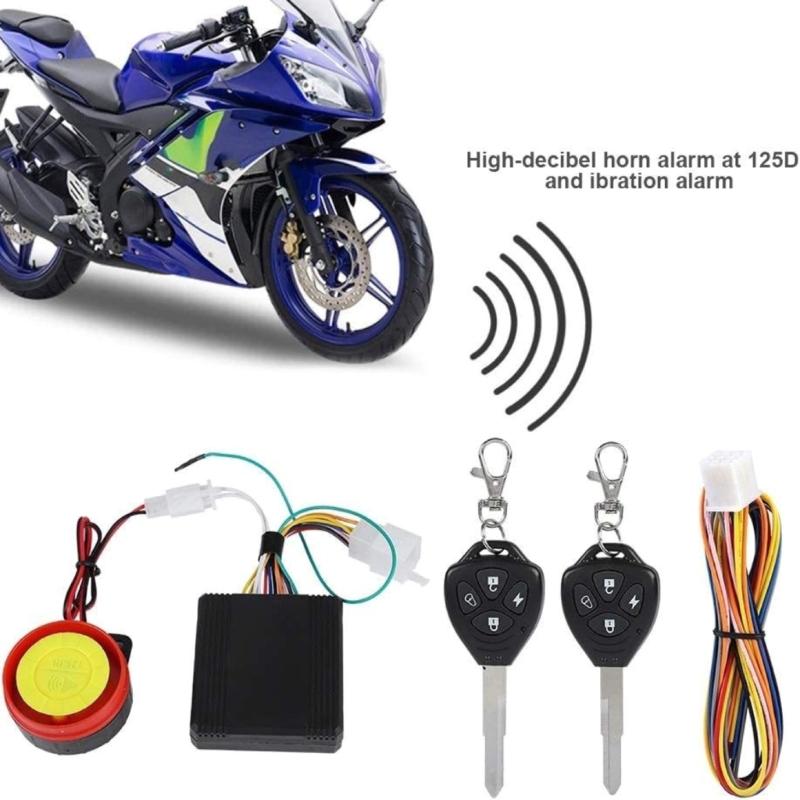 Waterproof ABS Motorcycle Alarm Anti Theft Device Universal Application High Sensitivity Security Device