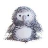 Soft Plush Owl Stuffed Doll Hairy Soft Owl Toy Cute Simulated Owl Plush Toy  Desktop Ornament