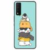 For TCL 30 XE 5G Case Marble Cat Soft Silicone Back Case for TCL 30 XL 30V 5G Phone Cover TCL30 XE T767W 30XE 5G Coque Funda Bag