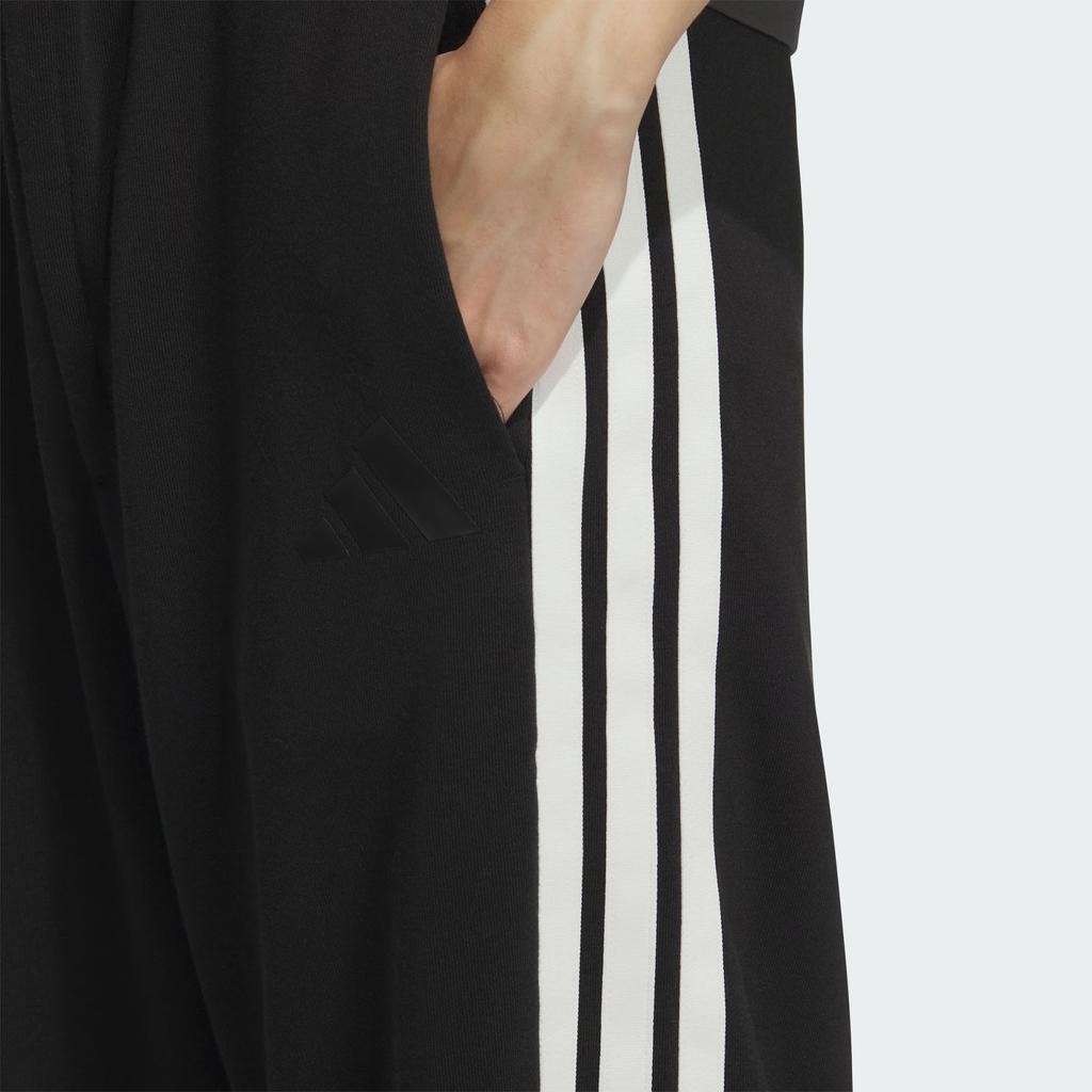 Adidas St 3St Kn Tp Comfortable Loose Knit Sports Pants Unisex Pants Black JL6084