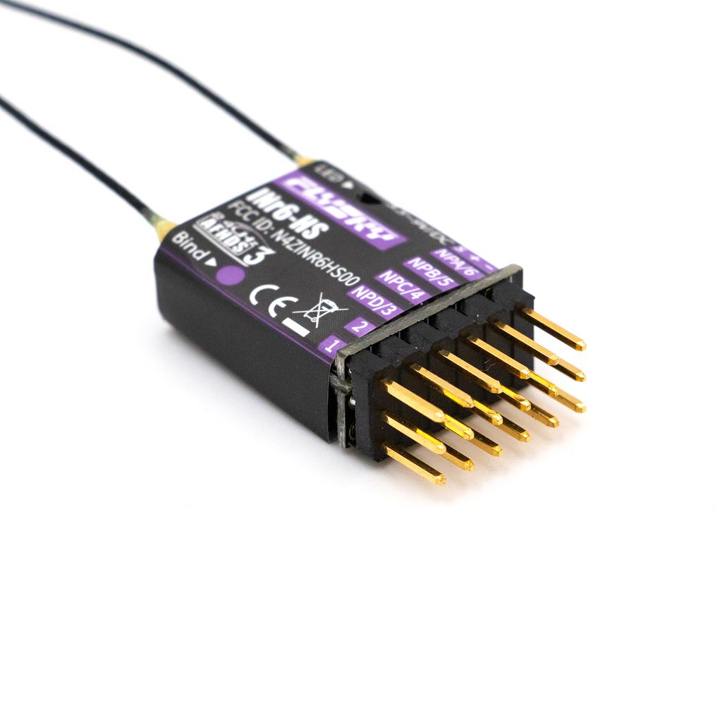 FlySky INr6-HS 2.4GHz 6CH AFHDS 3 Receiver Built-in Height Sensor Support Newports Interface