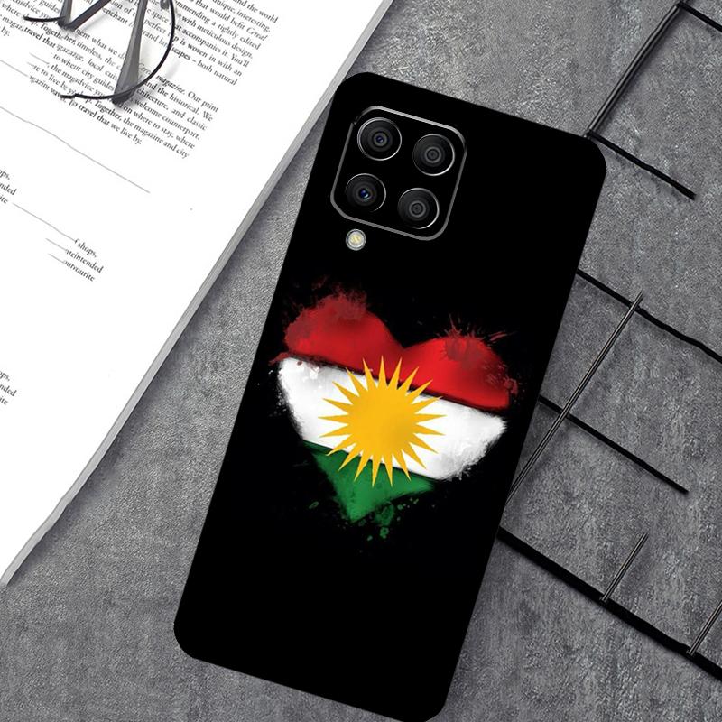 Kurdistan Flag Case For Samsung Galaxy M54 M32 M52 M15 M11 M12 M13 M14 M06 M16 M36 M56 M31 M53 M35 M55 M34