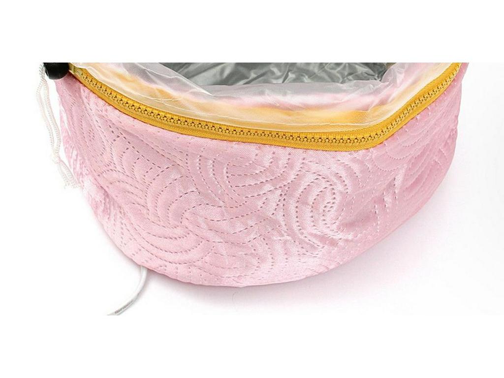 Three-Speed Adjustable Temperature Hair Care Heating Cap for Home Treatment