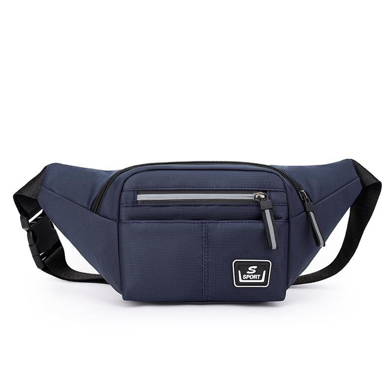 New  Multi Layer Men's Waist Bag Outdoor Leisure Sports Women's Chest Bag Travel Mobile Wallet