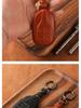 Genuine Leather Key Case for Maserati Levante, Ghibli, and Quattroporte