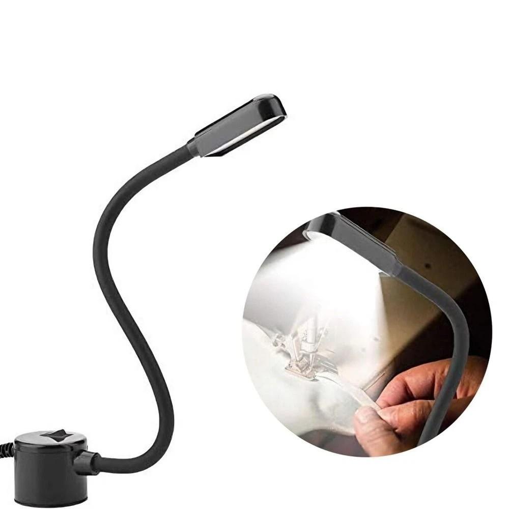 Magnetic Base Led Sewing Machine Light Flexible Gooseneck Desk Light  Music Stand