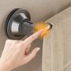 Uten boring Sterk sugekopp Håndklestativ Veggmontert Håndklestang Multifunksjonell Enkel stang