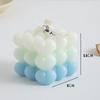 DIY Gradient Love Rubik's Cube Aromatherapy Candle Creative Aromatherapy Wedding Gift Ins Style Candle Ornament