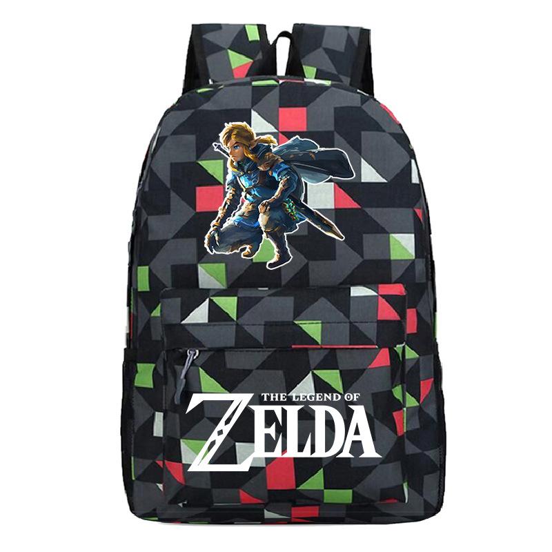 Printed Schoolbag, High-Capacity Backpack For Primary And Secondary School Students