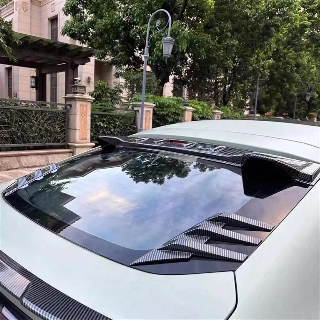 Rear Windshield Side Spoiler Side Vents Decoration General Window Louvers Universal Exterior Decorative Rear Wing  Accessories