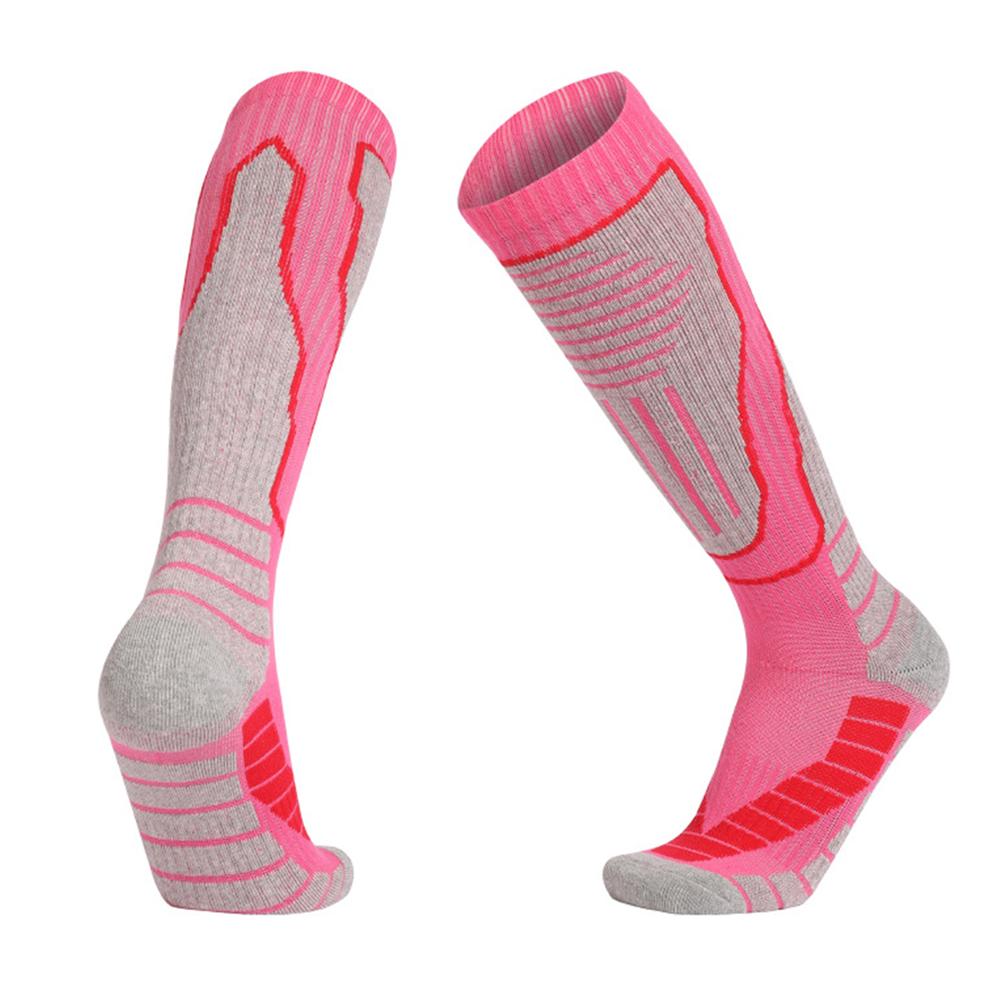 1 Pair Thermal Winter Cotton Women Ski Socks Children Sports Socks Snowboarding Cycling Adult Skiing Thicker Leg Warm