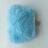 Plush Faux Fur Coin Purse for Youngsters Soft, Lightweight Snap Closure - Ideal Birthday Gift Small Purse