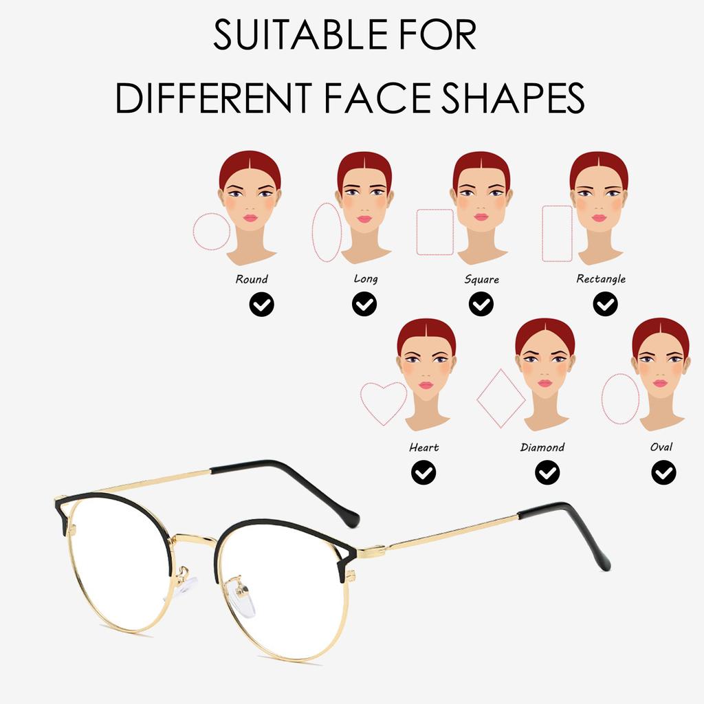 Blått lysblokkerende briller Fotokromatiske solbriller Dataspillbriller Klassisk halvinnfatning