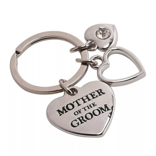 Amore Mother Of The Groom Charm Keyring
