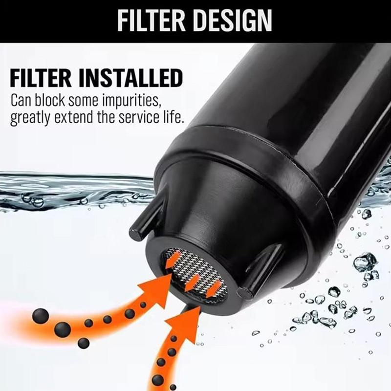 Liquid Transfer Pump Powered Fuel Transfer Pump Outdoor Car Vehicle Fuel Gas Transfer Suction Pumps Accessories