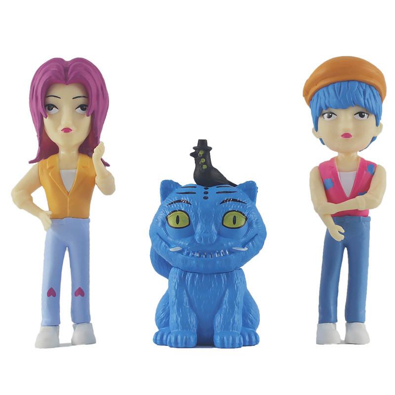 Saja Pvc Boys Demon Hunter Male Action Figures Pack For Fans And Giving Gift