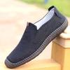 Men's Shoes Lazy People Kicked Bean Shoes Spring and Autumn Comfortable Flat Shoes Middle-aged Flat Dad Shoes Fashionable and Breathable