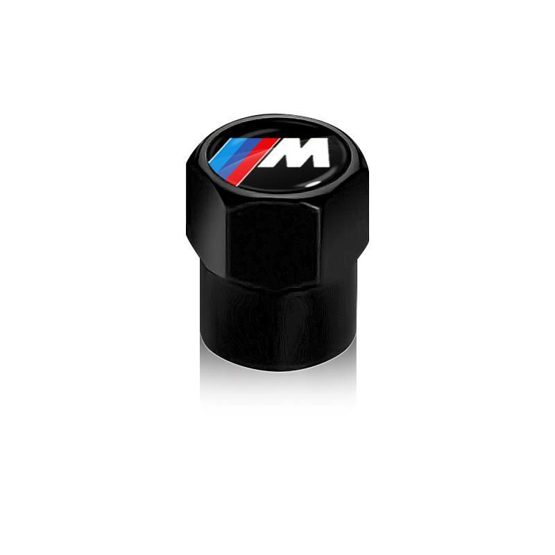 4 ks Krytky ventilků kol s logem M Vodotěsné autopříslušenství pro BMW E53 E70 E71 E72 E83 X1 X2 X3 X4 X5 X6 X7 E84 F48 F49 F39 F25