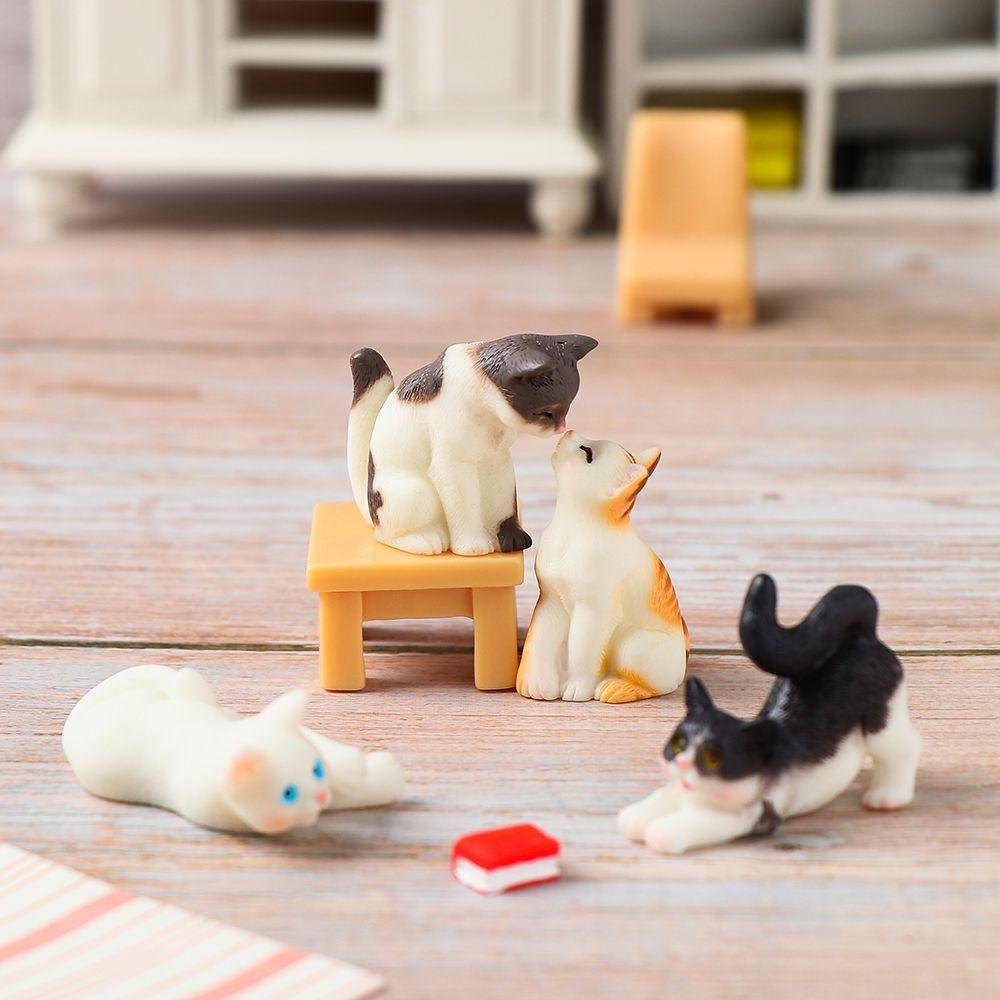 Decorations Crafts Cute Cartoon Micro Landscape Ornaments Cat Simulation Animal