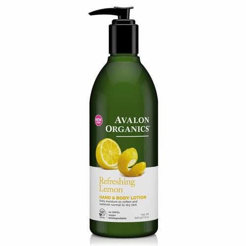 AVALON ORGANICS Hand & Body Lotion, Lemon, 340g