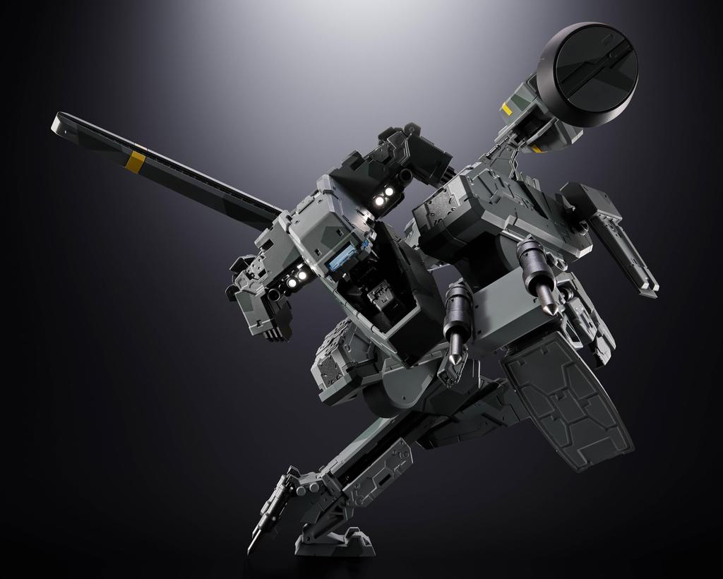 TAMASHII NATIONS Chogokin METAL GEAR SOLID Metal Gear REX Approximately 175mm ABS Painted Movable Figure & Die-cast