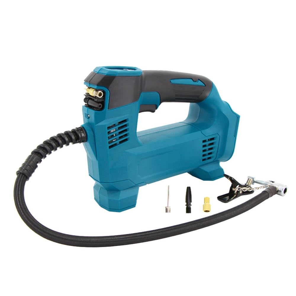 Weytoll Rechargeable Cordless Electric Air Pump Compatible with Makita 3 Different Emergency Roadside for Inflating Everything from Car Tires To with